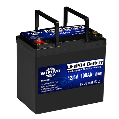 12.8V 100Ah lithium lifepo4 battery