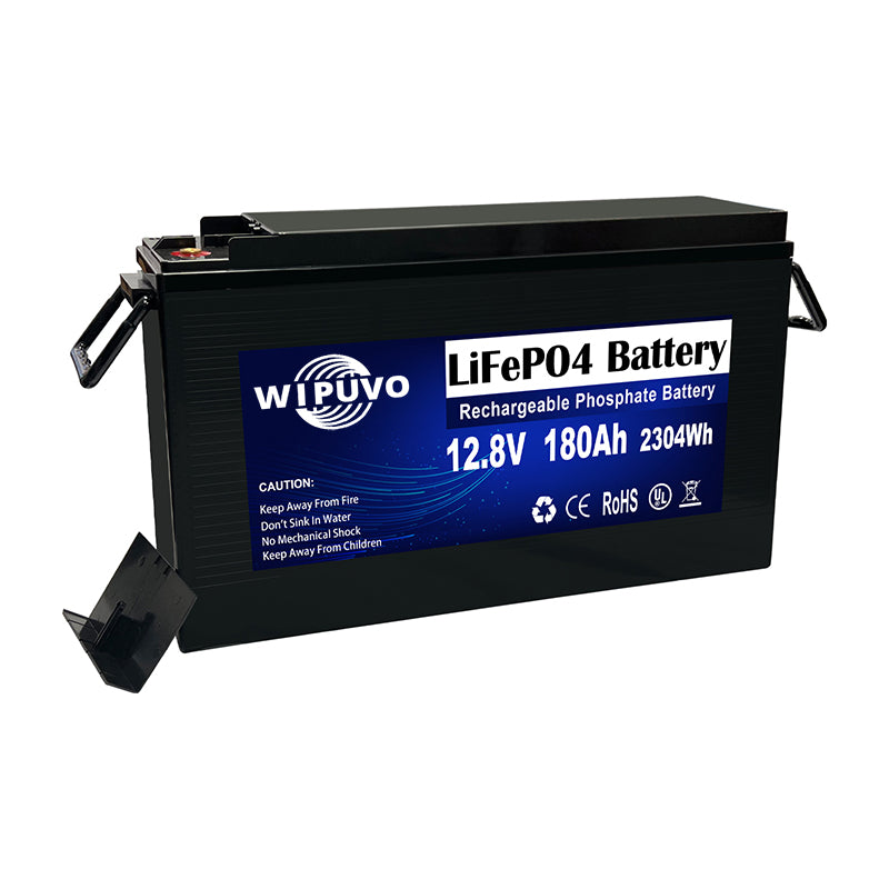 12.8V 180Ah 2304Wh LiFePO4 Battery