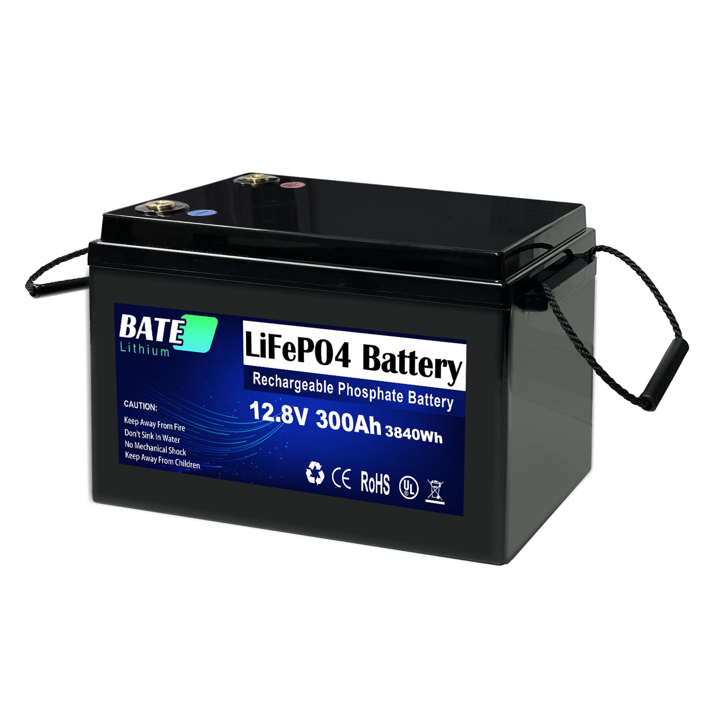 12V 300Ah Lithium-Batterie Lifepo4 Akku