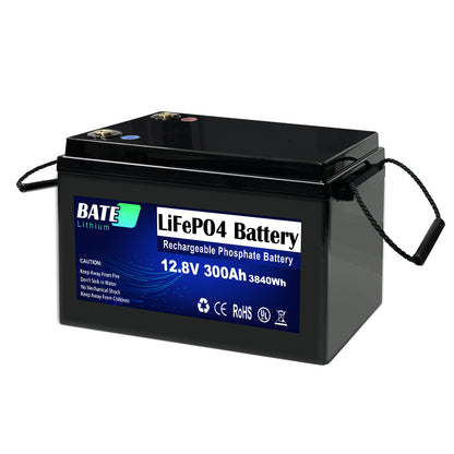 12V 300Ah Lithium-Batterie Lifepo4 Akku